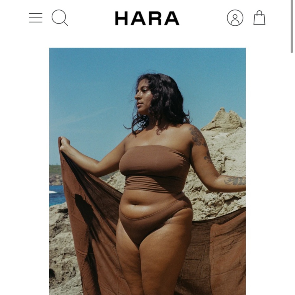 Hara the label Ami Bandeau in Earth